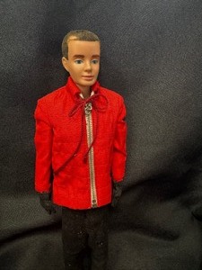 lot 25 image: Vintage Ken Doll with Felt Hair Ski Champion