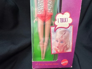 lot 59 image: Talking Barbie with Bendable Legs and Real Eyelashes in Box Non-Working
