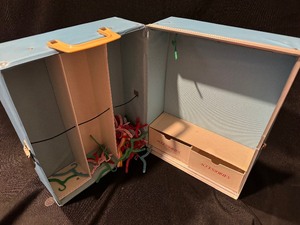 lot 111 image: Barbie & Francie Carrying CaseWardrobe