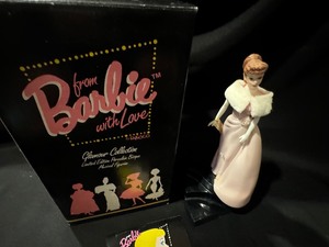 lot 123 image: From Barbie with Love Figurine with Box Limited Edition Musical Figurine - Some Enchanted Evening