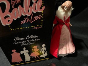 lot 124 image: From Barbie with Love Figurine with Box Limited Edition Musical Figurine - Silver Bells