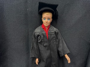 lot 160 image: Vintage Ken Doll Wearing Graduation Clothing Set