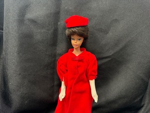 lot 168 image: Vintage Silken Flame Brunette Bubblecut Barbie