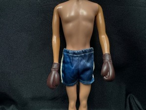 lot 187 image: Vintage Allen Doll Wearing Boxing Outfit