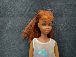 lot 227 image: Vintage Barbie Black Francie Doll in Original Outfit