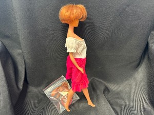lot 241 image: Vintage Strawberry Red Hair Barbie with Outfit