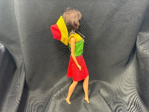 lot 243 image: Vintage Barbie with Dress and Hat Outfit