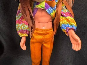 lot 312 image: Vintage Ken Doll Wearing Live Action Outfit with Bendable Legs