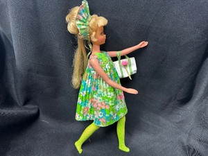 lot 335 image: Vintage Growin Pretty Doll Wearing Tenterrific Outfit with Bendable Legs