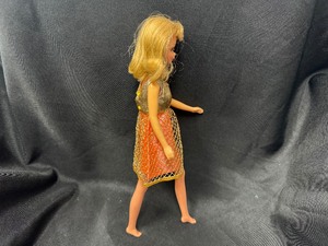 lot 337 image: Vintage Francie Wearing Gold Rush Outfit with Bendable Legs