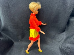 lot 357 image: Vintage Barbie Wearing Hurray for Leather Outfit with Bendable Legs