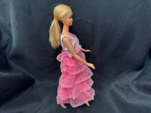 lot 360 image: Vintage Barbie Wearing Romantic Ruffles with Bendable Legs