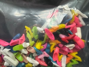 lot 401 image: Lot of Barbie and Doll Shoes