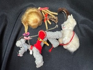 lot 405 image: Vintage Lot of Barbie and Doll Accessories