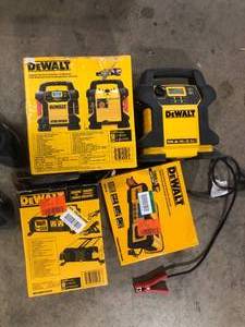 Lot of Assorted Dewalt Portable Power Stations Various Sizes Models and Conditions  Customer Returns See Pictures