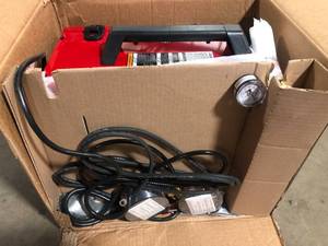 Lincoln Electric Weld-Pak 140 Amp MIG and Flux-Core Wire Feed Welder, 115V, Aluminum Welder with Spool Gun sold separately  Customer Returns See Pictures