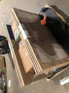 8 boxes of ELAN RIBBON WHITE 24X48  Customer Returns See Pictures
