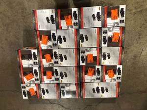 Lot of Defiant Hartford Matte Black Single Cylinder Keyed Entry Project Pack Combo Pack Customer Returns See Pictures