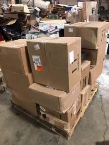Pallet of Mixed Assorted Ceramic Flooring Customer Returns See Pictures