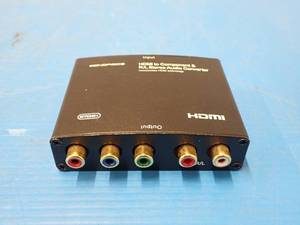 lot 38 image: Monoprice&nbspMYCH01 HDMI to Component & RL Stereo Audio Converter  No Cables