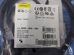 lot 43 image: Jabra&nbspHSC016 USB Headset