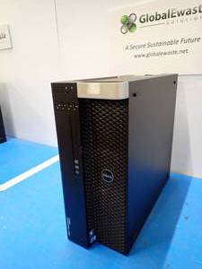 lot 79 image: Dell&nbspPrecision T5600  CPU&nbspINTEL(R) XEON(R) CPU E5-2609 0  2.40GHZ (x2units)  24GB DDR3L RAM  NO HDs  NO OS  Includes CAB-AC power cable