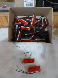 50 Red ClearanceMarker Lights