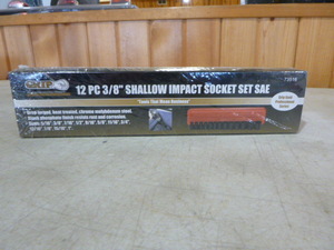 Grip 38 Shallow Impact Socket Set SAE