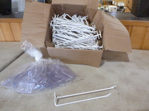 Box of Peg Board Hooks