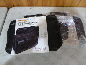 2 Road Pro Leather-Like Soft-Sided Briefcases