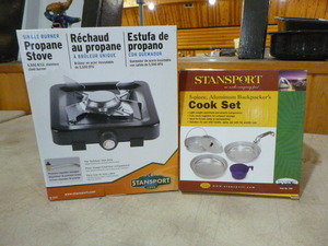Stansport Propane Stove and Cook Set