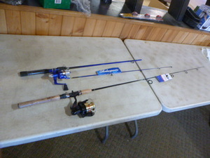 2 Fishing Rods and Reels