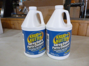 2 Jugs of Krud Kutter Spray Gun and Parts Cleaner