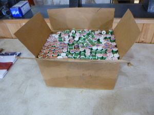 Box of Lily Green Sewing Thread