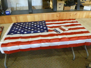2 American Flags