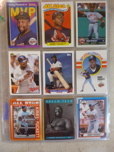 27 Kirby Puckett Baseball Cards
