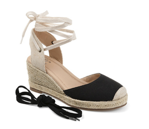 New Journee Collection Womens Comfort Monte Wedge Espadrille - Size 8.5