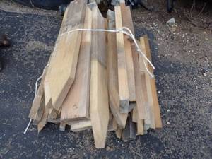 Wood Stakes just In time for garden season