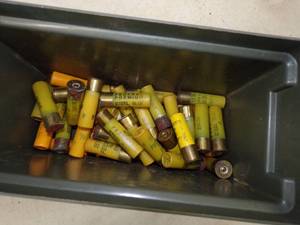 Plano Field Box with about 2 Boxes of 20 GA Shot Gun Shells
