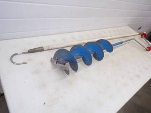 Large Gaff and Ice Auger