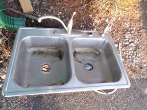 Double Kitchen Sink