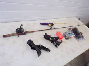 Rod Holders and Fishing Poles