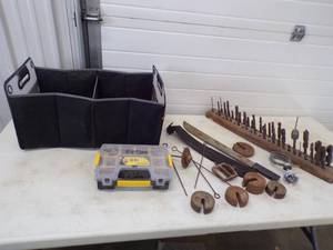 Vintage Tools with Drill Bits and More