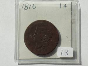 1816 Circulated large cent
