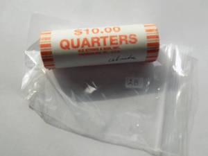 2008 Original Alaska State quarter bank roll  $10