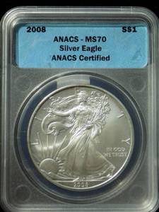 2008 Silver American Eagle  $1