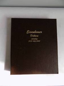 Eisenhower Dollars album  No coins