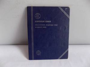 Whitman Lincoln cent collection, starting 1941-1974