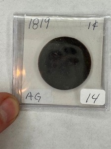 1819 Circulated large cent