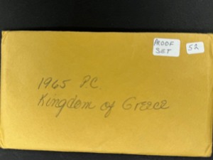 1965 Proof set Greece